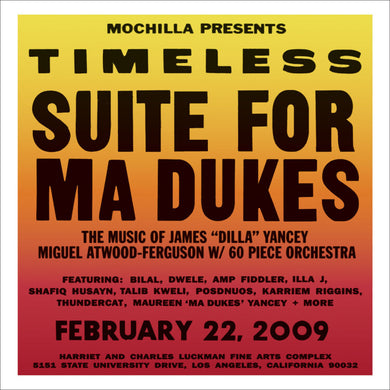 Mochilla Presents Timeless: Suite For Ma Dukes (2LP)